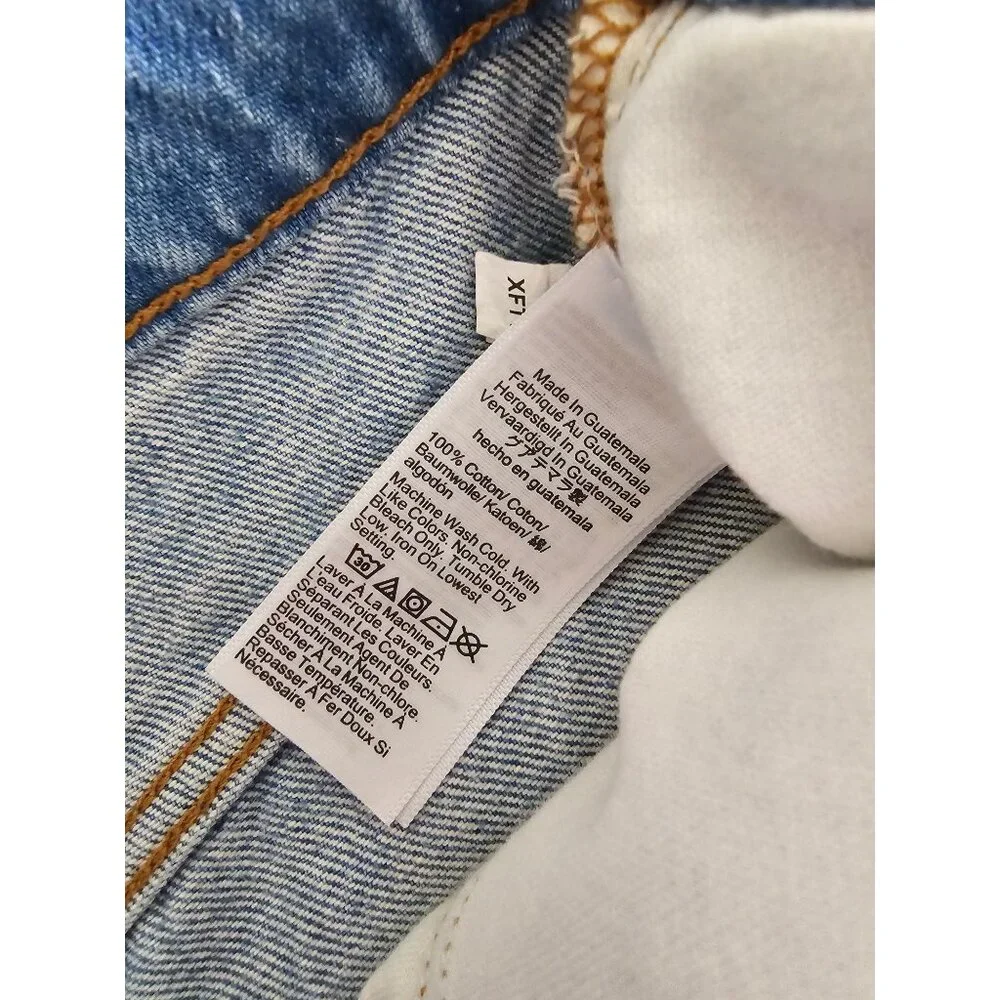 NEW Madewell High Rise Relaxed Denim Shorts 25 - Picture 8 of 10